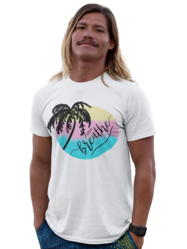 Men's Graphic T-Shirt - JUST BREATHE