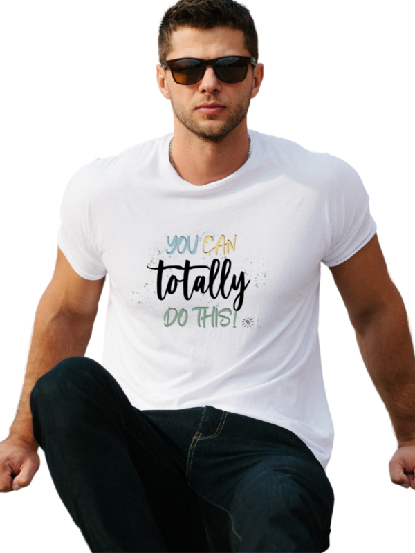 Men's Graphic T-Shirt - DEEP BREATH - Image 3