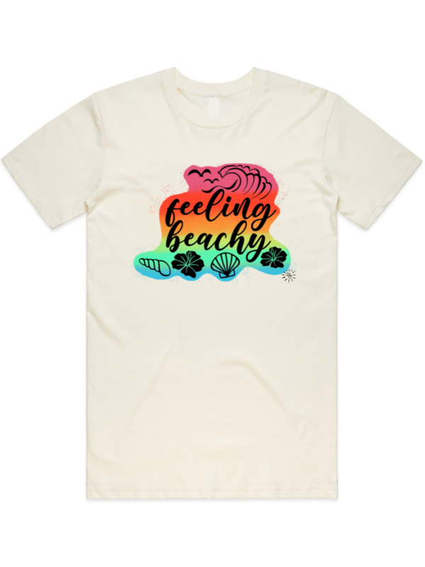 Women's Graphic T-Shirt - FEELING BEACHY - Image 7