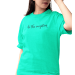 Women's Graphic T-Shirt - BE THE EXCEPTION - Image 2