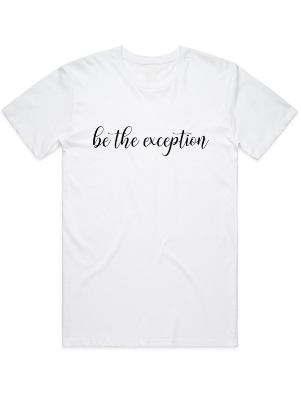 Women's Graphic T-Shirt - BE THE EXCEPTION - Image 6
