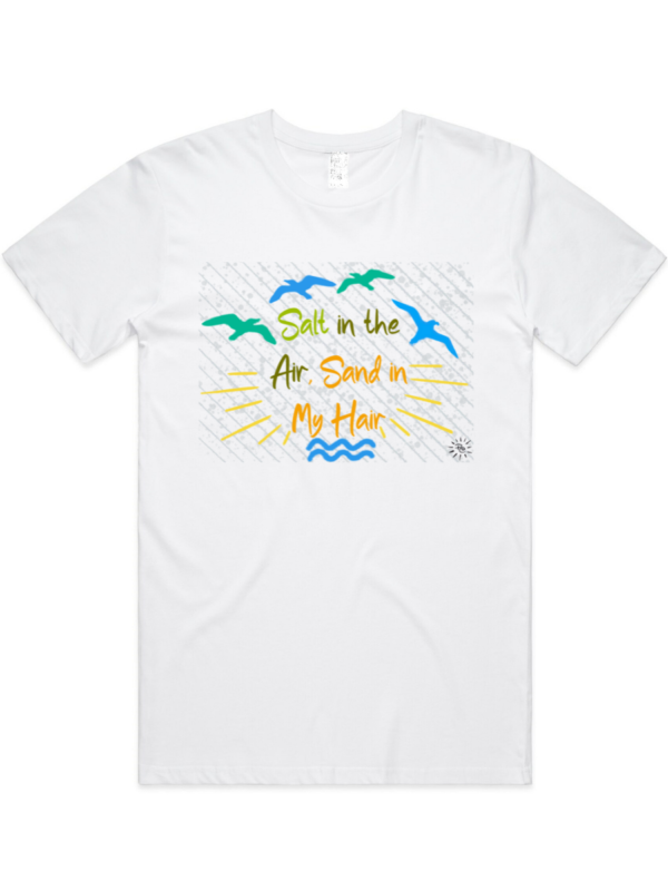 Women's Graphic T-Shirt - BEACH HAIR - Image 3