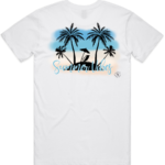 Women's Graphic T-Shirt - SUMMER VIBES (back print) - Image 2