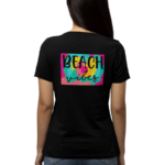 Women's Graphic T-Shirt - VIBES OF EBONY (back print) - Image 4