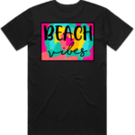 Women's Graphic T-Shirt - VIBES OF EBONY (back print) - Image 3
