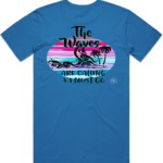 Women's Graphic T-Shirt - CALLING WAVES (back print) - Image 7