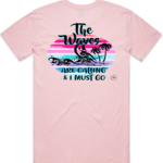 Women's Graphic T-Shirt - CALLING WAVES (back print) - Image 9