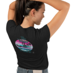 Women's Graphic T-Shirt - CALLING WAVES (back print) - Image 6