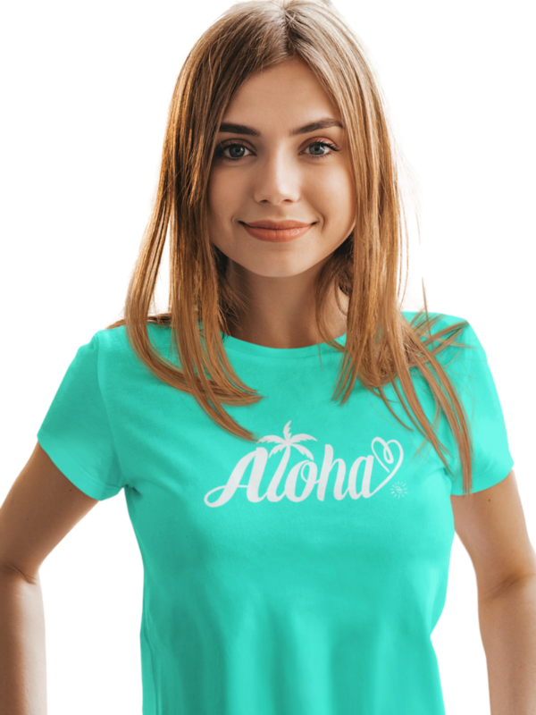 Women's Graphic T-Shirt - ALOHA OPAL - Image 4