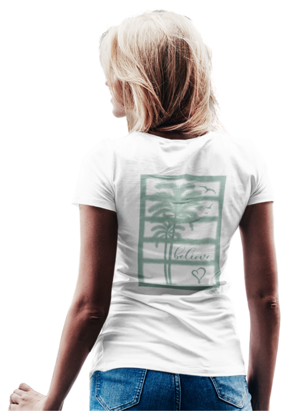 Women's Graphic T-Shirt - DAYDREAM BELIEVER (back print) - Image 5