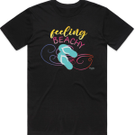 Women's Graphic T-Shirt - BEACHY KINDA FEELIN' - Image 4