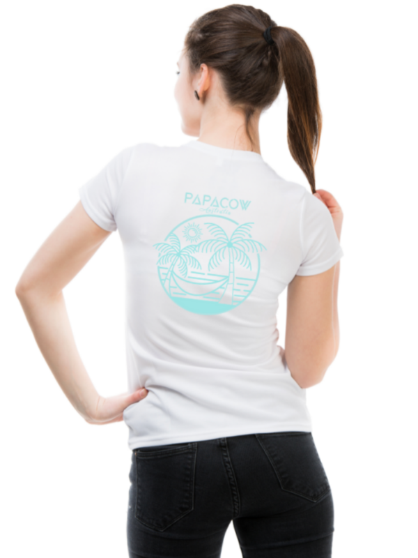 Women's Graphic T-Shirt - BAHAMA BREEZE (back print) - Image 5
