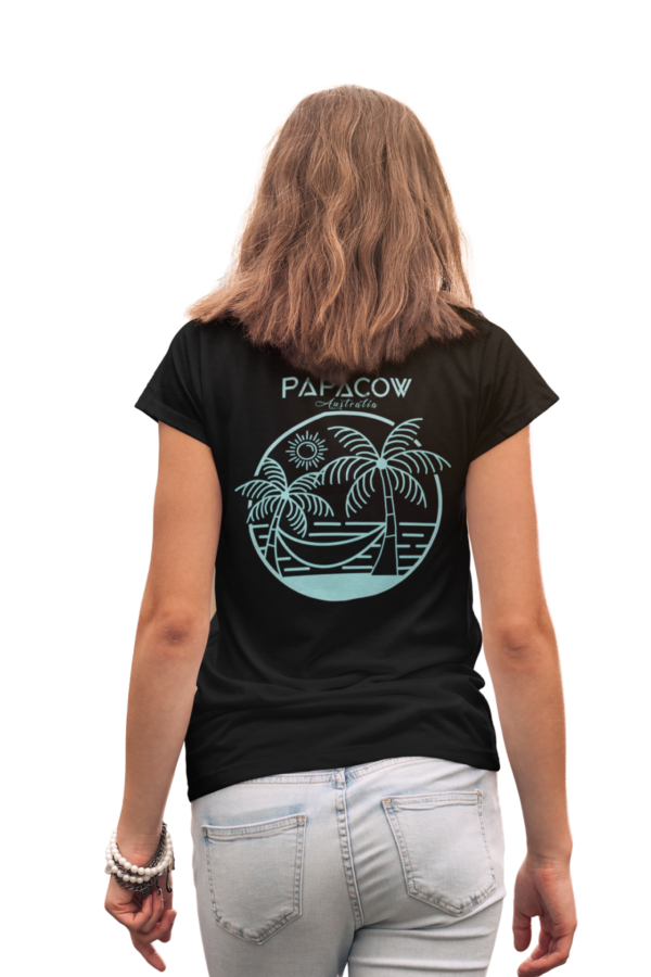Women's Graphic T-Shirt - BAHAMA BREEZE (back print)