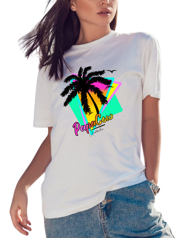 Women's Graphic T-Shirt - PURPLE PELICAN