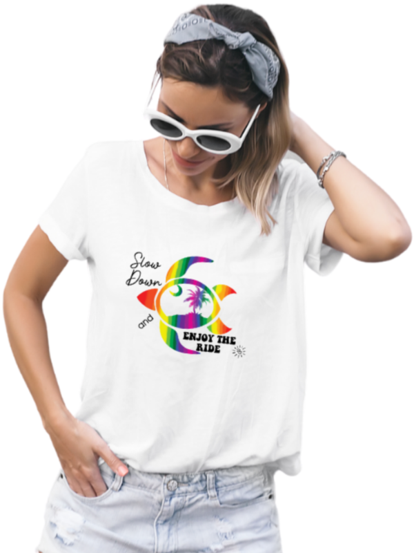 Women's Graphic T-Shirt - FEELING TIP'SEA