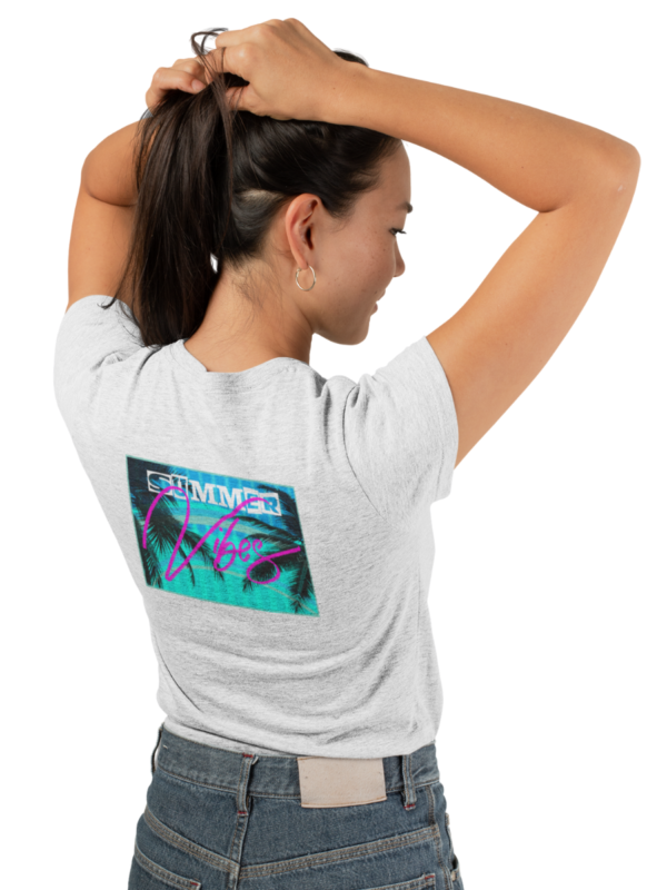 Women's Graphic T-Shirt - LAUGHING SEAGULL (back print) - Image 2
