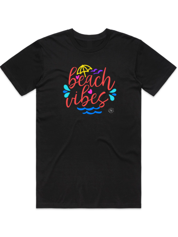 Women's Graphic T-Shirt - BEACH VIBES - Image 2