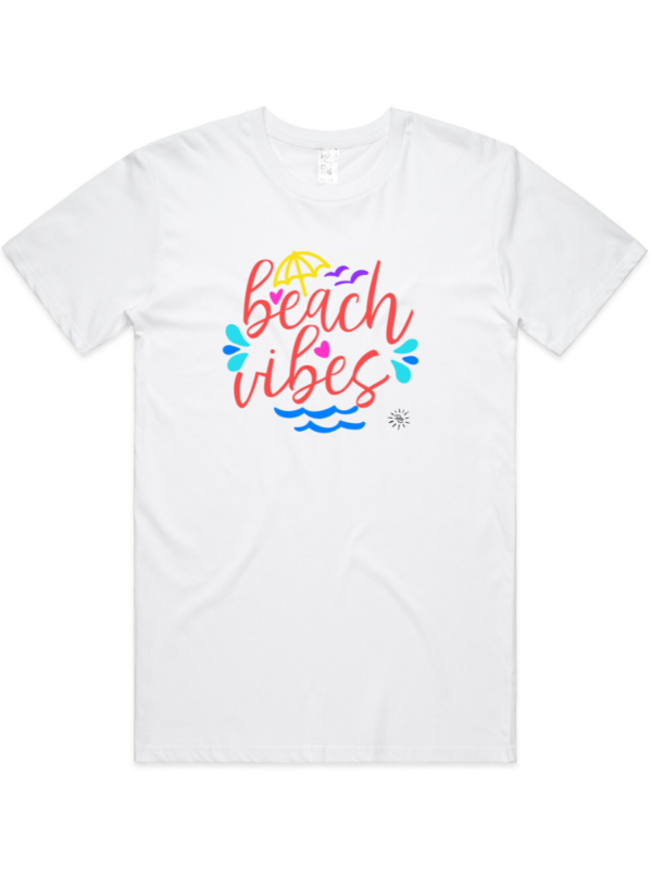 Women's Graphic T-Shirt - BEACH VIBES - Image 3