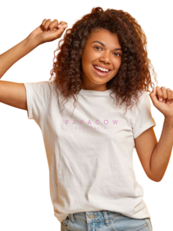 Women's Graphic T-Shirt - CARNATION DOWN UNDER - Image 3