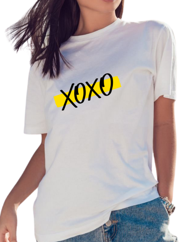 Women's Graphic T-Shirt - JAMAICA ME CRAZY YELLOW