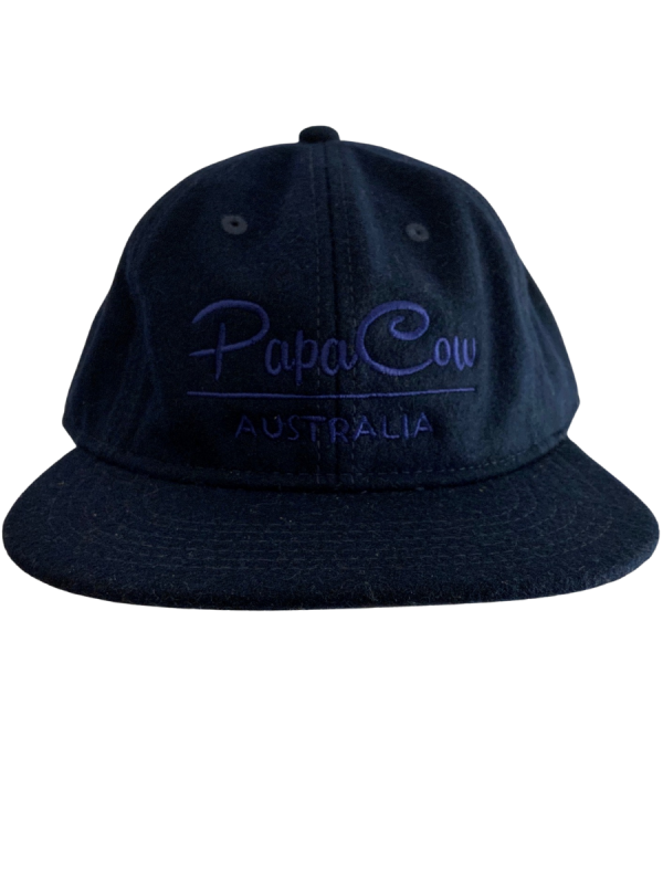 Bates Cap - Navy, Blue Embroidery - Image 2
