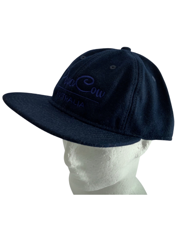Bates Cap - Navy, Blue Embroidery