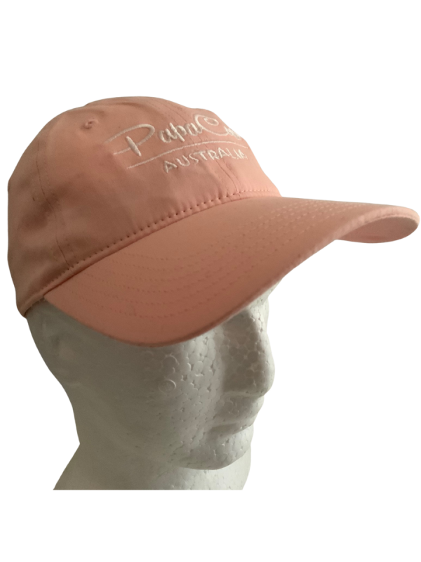 Davie Cap - Pale Pink, White Embroidery - Image 3