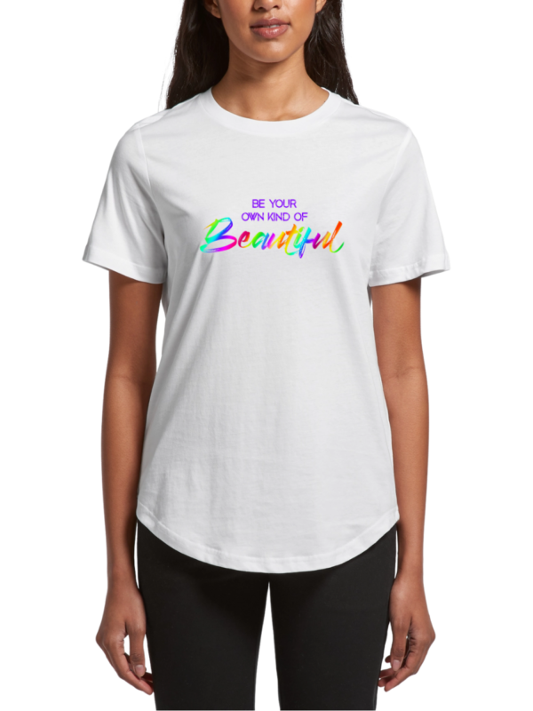 Drop Tee - BEAUTIFUL PEBBLES - Image 3