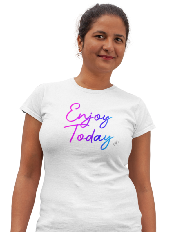 Drop Tee - ENJOY TODAY - Image 3