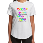 Drop Tee - PEACOCK TANGO