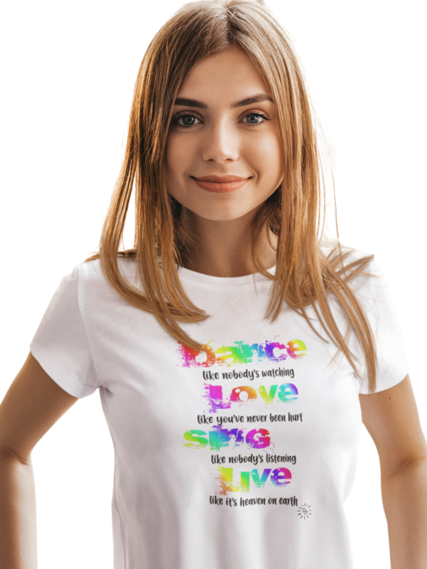 Drop Tee - PEACOCK TANGO - Image 3