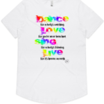 Drop Tee - PEACOCK TANGO - Image 2