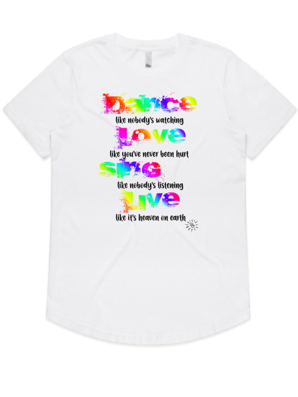 Drop Tee - PEACOCK TANGO - Image 2