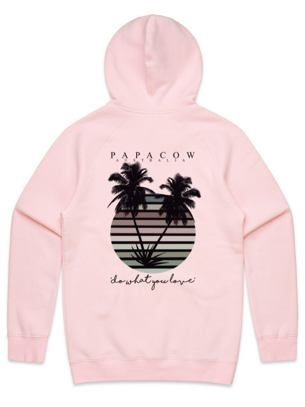 Women's Mid Weight Hoodie - SULTRY PALMS - Image 3