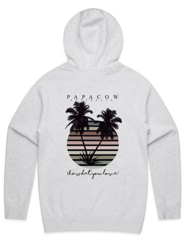 Women's Mid Weight Hoodie - SULTRY PALMS - Image 4