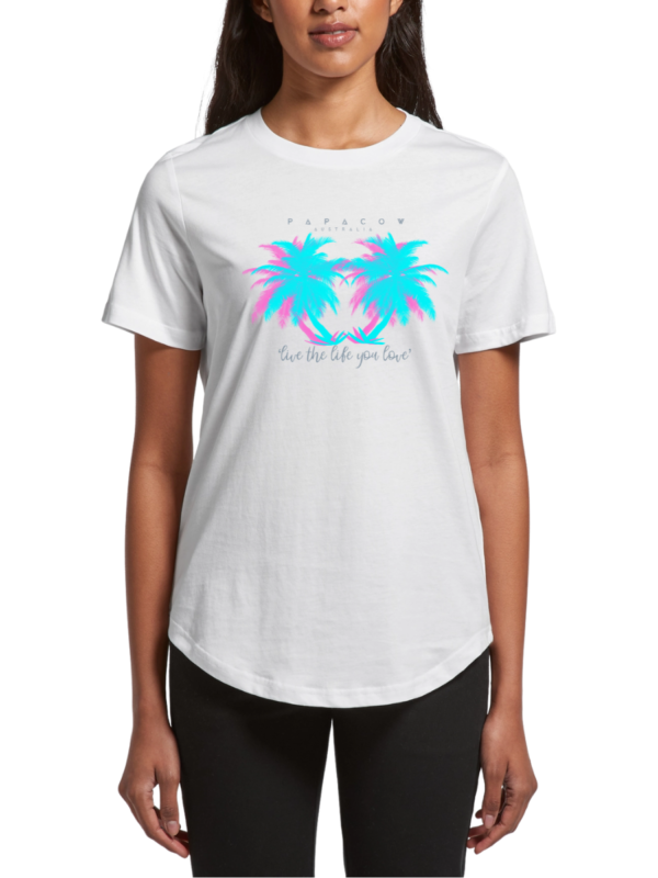 Drop Tee - HEAVENLY PALMS - Image 2