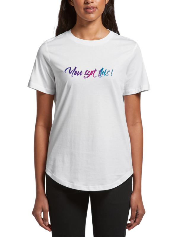 Drop Tee - YOU GOT THIS - BLUE