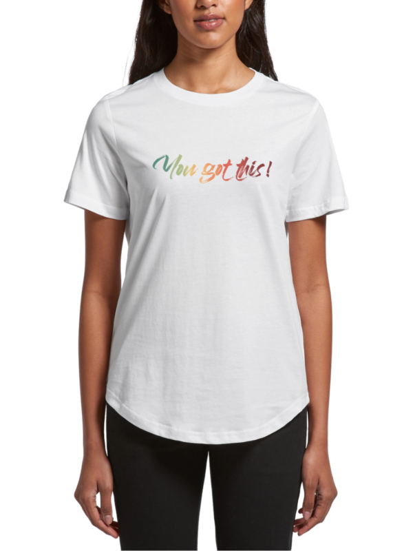 Drop Tee - YOU GOT THIS - EARTHY - Image 2