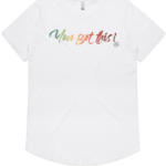 Drop Tee - YOU GOT THIS - EARTHY
