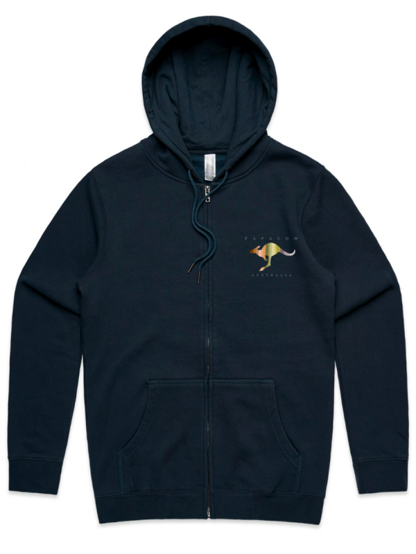 Men's Heavy Weight Zip Hood - OUTBACK STORM