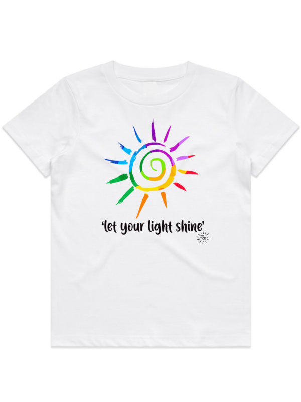 Kid's T-Shirt - BLINDING RAINBOW - Image 2