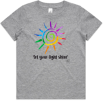 Kid's T-Shirt - BLINDING RAINBOW - Image 3