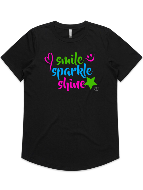 Drop Tee - SMILE SPARKLE SHINE - Image 3