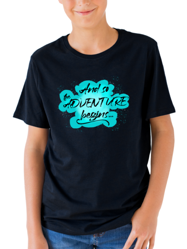 Youth T-Shirt - TRUE BLUE - Image 2