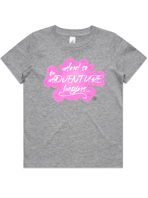 Youth T-Shirt - TRUE PINK - Image 5