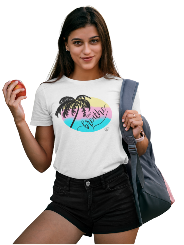 Youth T-Shirt - JUST BREATHE - Image 2