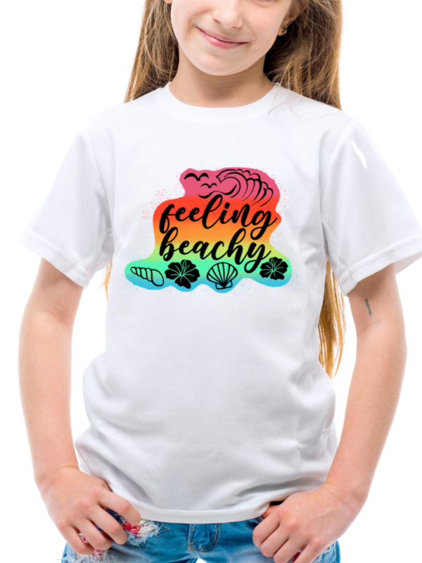 Youth T-Shirt - FEELING BEACHY - Image 3