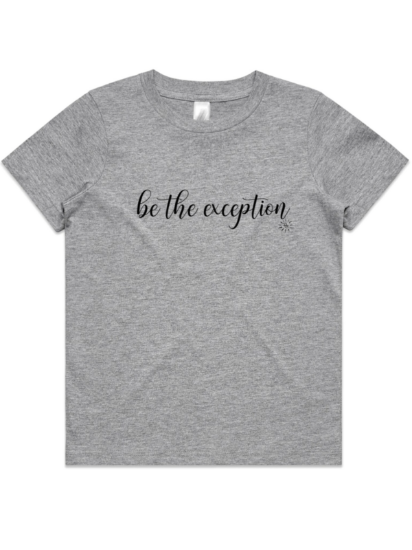 Youth T-Shirt - BE THE EXCEPTION - Image 6