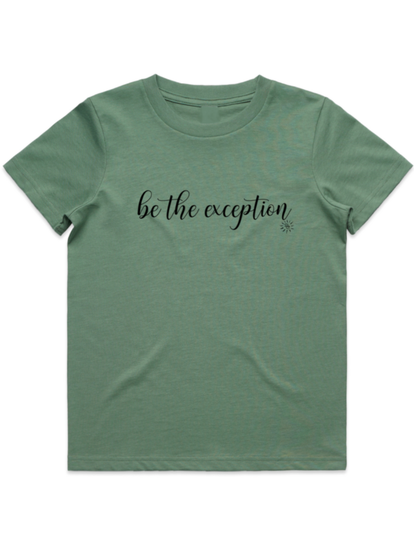 Youth T-Shirt - BE THE EXCEPTION - Image 4