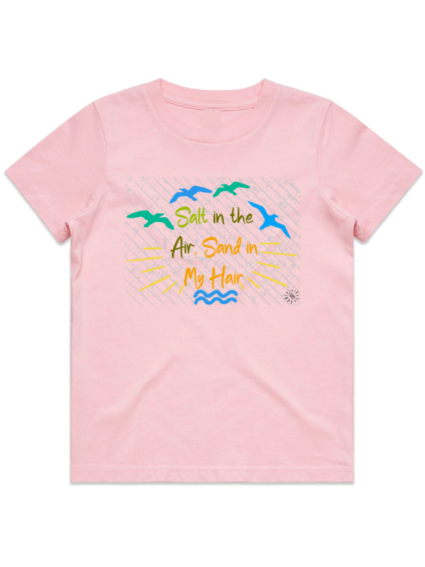 Kid's T-Shirt - BEACH HAIR - Image 3